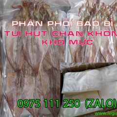 Túi Hút Chân Không Khô Mực